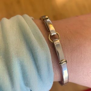 Tiffany & Co 2Tone Bracelet Silver 18K Yellow Gold